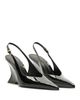 Schutz Schutz Women's Siena Patent Buckled Slingback Pumps - 6