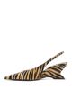 Schutz Schutz Women's Siena Zebra Slingback Pumps - 2