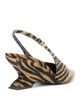 Schutz Schutz Women's Siena Zebra Slingback Pumps - 5