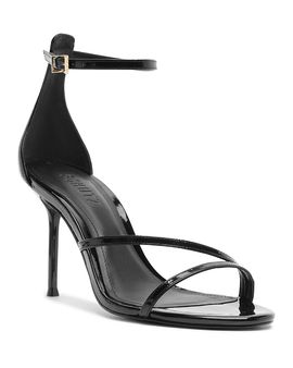 Schutz Schutz Women's Tessa Patent Leather Ankle Strap Sandals