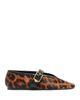 Schutz Schutz Women's Vick Calf Hair Buckle Flats - 2