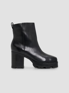 Schutz Women's 240 90MM Platform Leather Booties