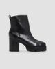 Schutz Women's 240 90MM Platform Leather Booties - 6