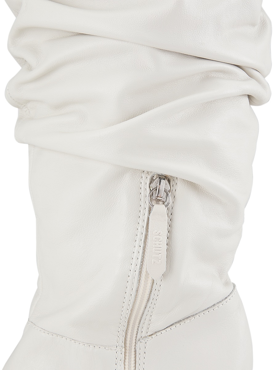 SCHUTZ Women's Ashlee High Heel Mid Calf Boots Bear Size 7.5　並行輸入品 Ashlee Suede Bootie \u2013 SCHUTZ