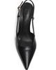 Schutz Women's Boris 100MM Leather Slingback Pumps - 4