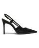 Schutz Women's Boris 100MM Leather Slingback Pumps - 7