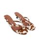 Schutz Women's Carolyn 50MM Printed Hair-on-Hide Sandals - 2