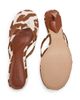 Schutz Women's Carolyn 50MM Printed Hair-on-Hide Sandals - 6