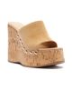 Schutz Women's Dalle Studded Suede Wedge-Heel Mules - 2