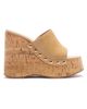 Schutz Women's Dalle Studded Suede Wedge-Heel Mules - 9