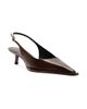 Schutz Women's Daria 50MM Leather Slingback Pumps - 2