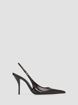Schutz Women's Diora 100MM Patent Leather Slingback Pumps