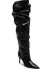 Schutz Women's Ellen 85MM Slouch Leather Over-the-Knee Boots - 2