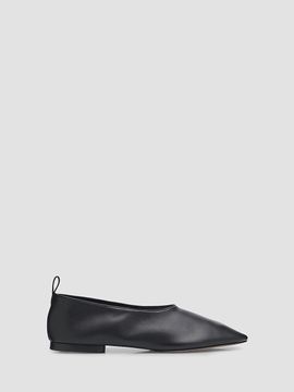 Schutz Women's Hadley Leather Ballerina Flats