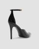 Schutz Women's Ingrid 100MM Patent Leather D'Orsay Sandals - 3
