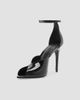 Schutz Women's Ingrid 100MM Patent Leather D'Orsay Sandals - 6
