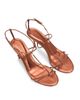 Schutz Women's Jules 90MM Metallic Leather Sandals - 2
