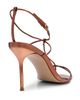 Schutz Women's Jules 90MM Metallic Leather Sandals - 3