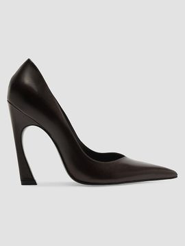 Schutz Women's Lexi 110MM Leather Curved-Heel Pumps