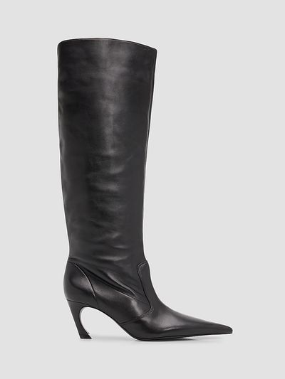 Schutz Women's Lexi 75MM Leather Boots