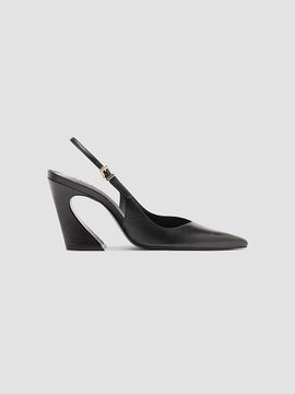 Schutz Women's Lexi 85MM Leather Slingback Pumps