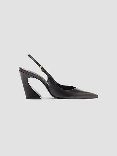 Schutz Women's Lexi 85MM Leather Slingback Pumps