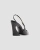 Schutz Women's Lexi 85MM Leather Slingback Pumps - 3