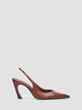 Schutz Women's Lexi 90MM Leather Slingback Pumps