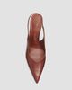 Schutz Women's Lexi 90MM Leather Slingback Pumps - 3