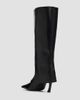Schutz Women's Lexi 90MM Zip Leather Knee-High Boots - 4