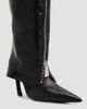 Schutz Women's Lexi 90MM Zip Leather Knee-High Boots - 5