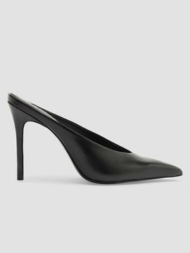 Schutz Women's Loren 100MM Leather Mules