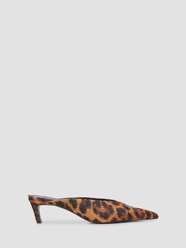 Schutz Women's Loren Mid 60MM Printed Calf Hair Mules