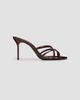 Schutz Women's Marion 100MM Slip-On Patent Leather Sandals - 1