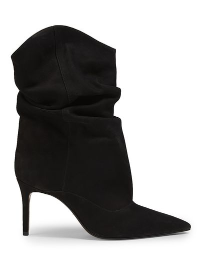 Schutz Women's Maryana 85MM Nubuck Slouch Booties
