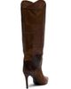 Schutz Women's Maryana 90MM Patchwork Leather Knee-High Boots - 3