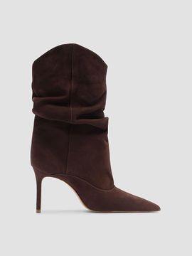 Schutz Women's Maryana Slouch 85MM Suede Boots
