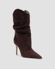 Schutz Women's Maryana Slouch 85MM Suede Boots - 2