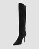 Schutz Women's Mikki 80MM Nubuck Leather Knee-High Boots - 6