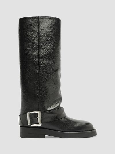 Schutz Women's Patrice Up 40MM Leather Boots