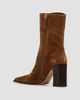Schutz Women's Raffaela 85MM Suede Ankle Boots - 4