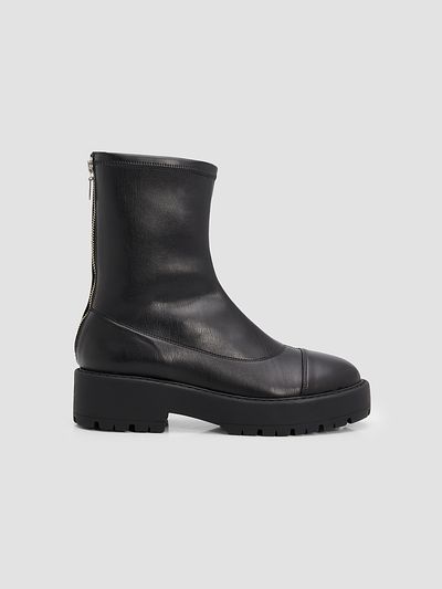Schutz Women's Rita 90MM Leather Platform Boots