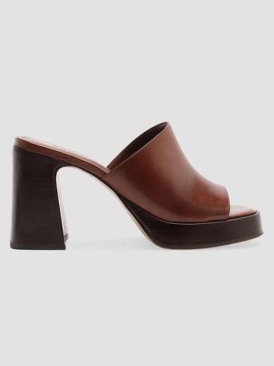 Schutz Women's Rowan 94MM Mule Sandals