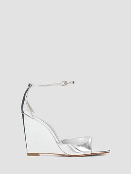 Schutz Women's Scarlett 100MM Leather Wedge Sandals