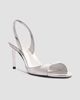 Schutz Women's Scarlett 80MM Leather Slingback Sandals - 2