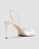 Schutz Women's Scarlett 80MM Patent Leather Slingback Sandals - 3