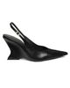 Schutz Women's Siena 115MM Leather Slingback Pumps - 1