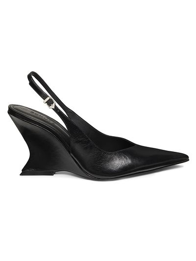 Schutz Women's Siena 115MM Leather Slingback Pumps