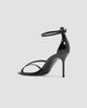 Schutz Women's Tessa 100MM Leather Sandals - 4