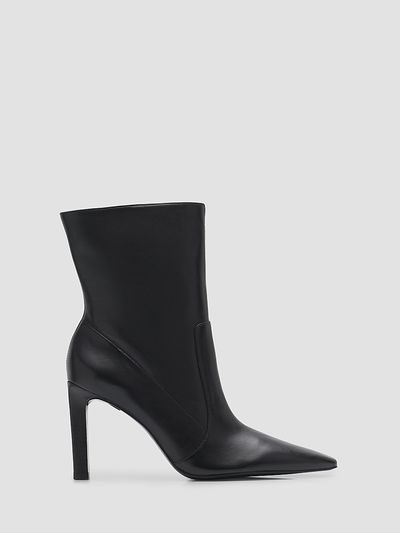 Schutz Women's Ulla 90MM Leather Booties